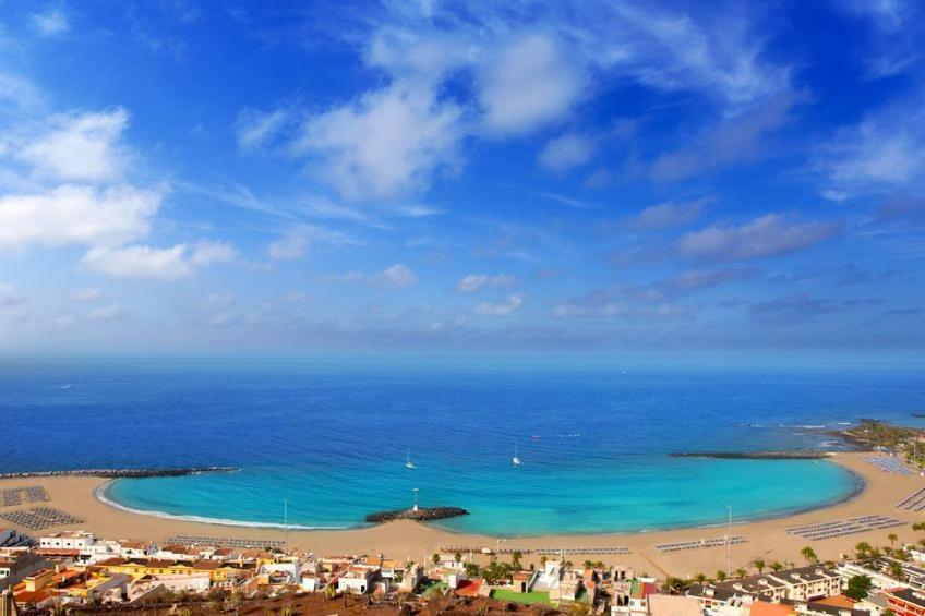 洛斯克里斯蒂亚诺斯First Line Sea, Luxury Penthouse, Sea And Sunset View Vivenda Vacational Guayero 618公寓 外观 照片