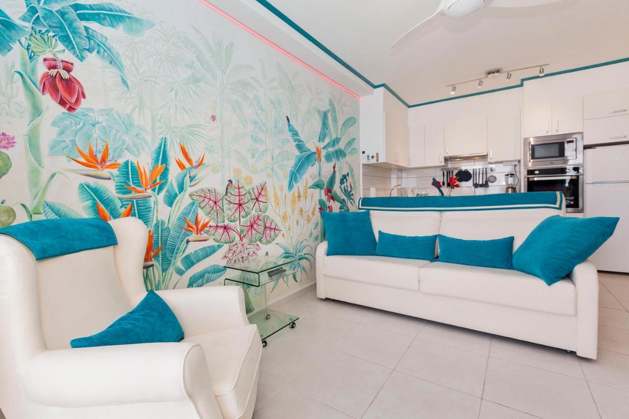 洛斯克里斯蒂亚诺斯First Line Sea, Luxury Penthouse, Sea And Sunset View Vivenda Vacational Guayero 618公寓 外观 照片