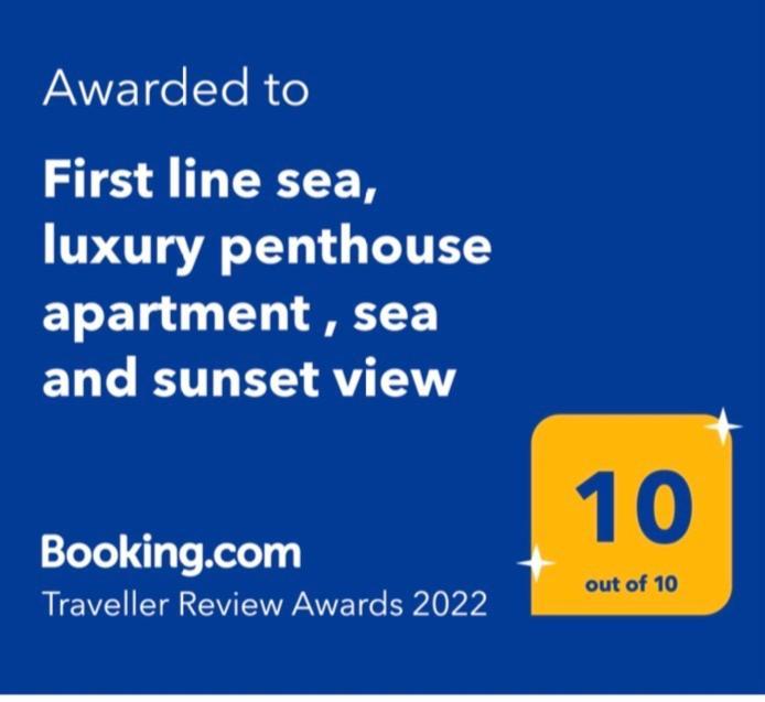 洛斯克里斯蒂亚诺斯First Line Sea, Luxury Penthouse, Sea And Sunset View Vivenda Vacational Guayero 618公寓 外观 照片